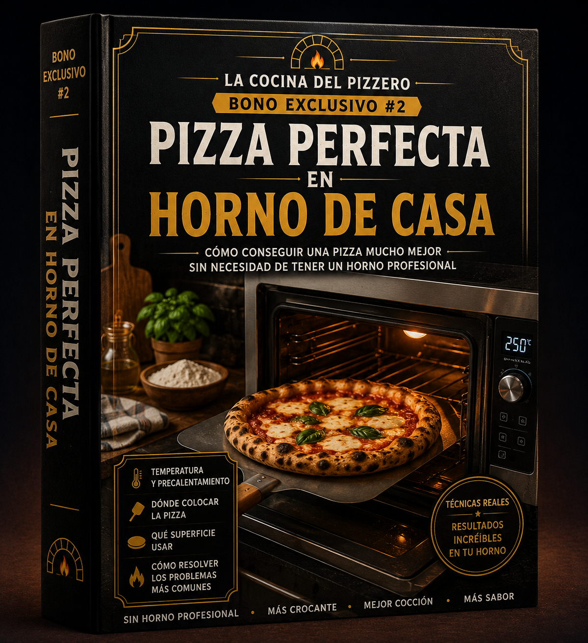 Pizza Perfecta en Horno de Casa